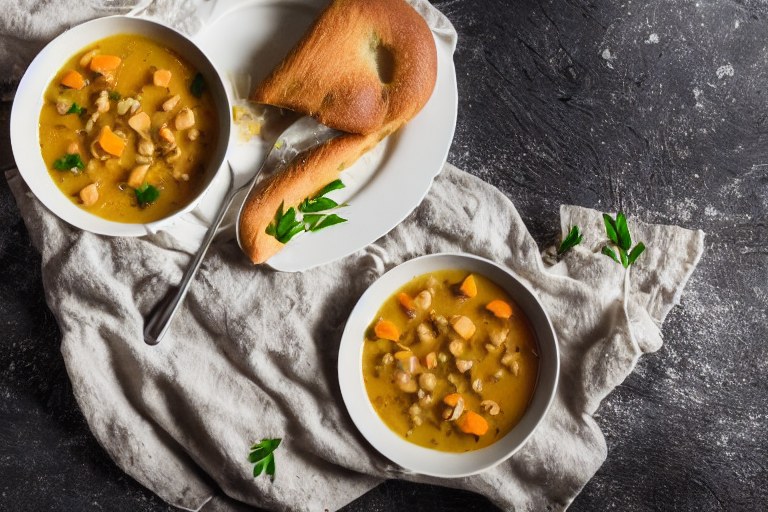 Belgische Zwiebelsuppe