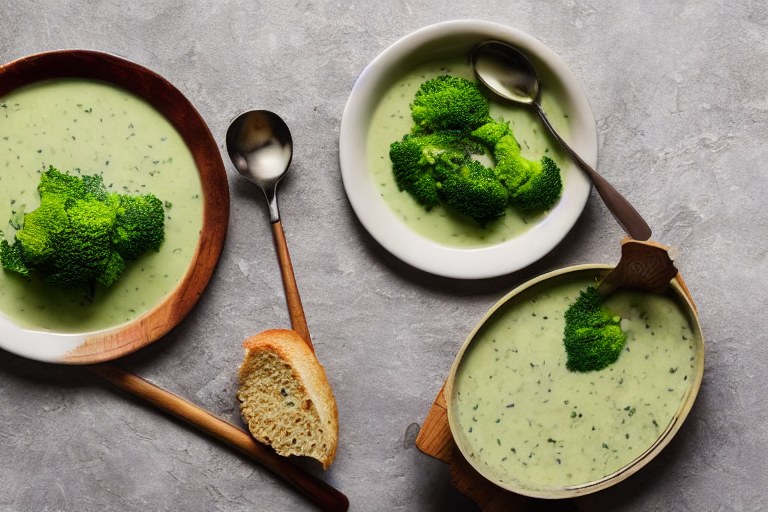 Creamed Broccoli Soup