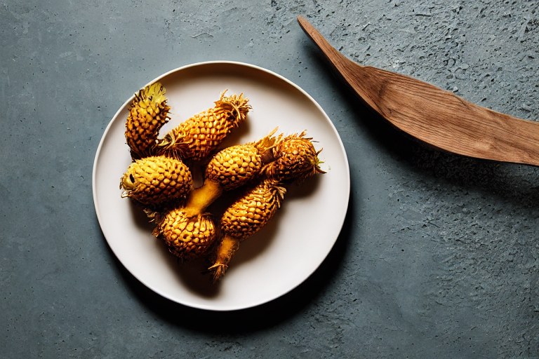 Gebackene Ananas