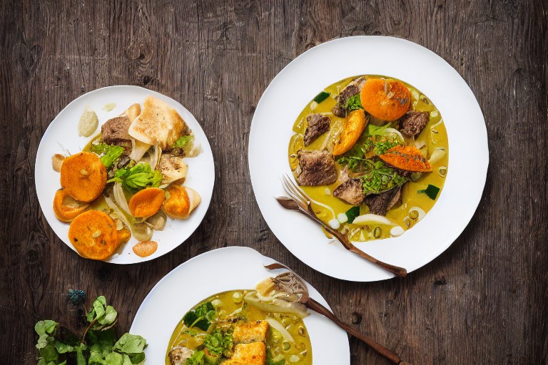 Grünkohlcurry mit Kokosmilch