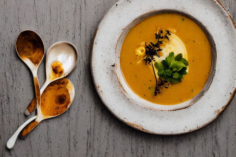 Ingwer-Linsen-Suppe