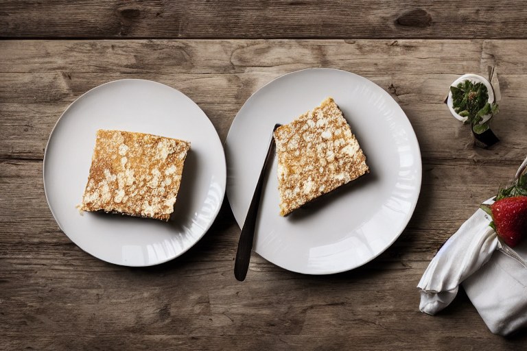 Käsekuchen mit Boden