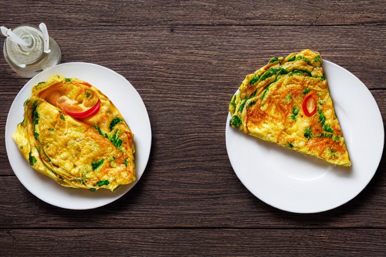 Omelette dick