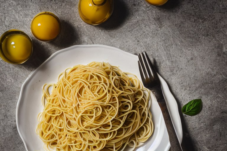Spaghetti aglio e olio