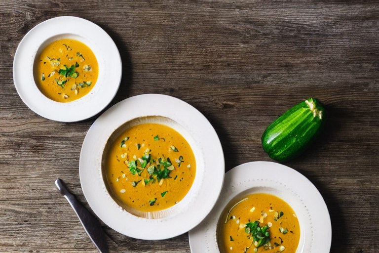 Zucchini-Kartoffel-Suppe